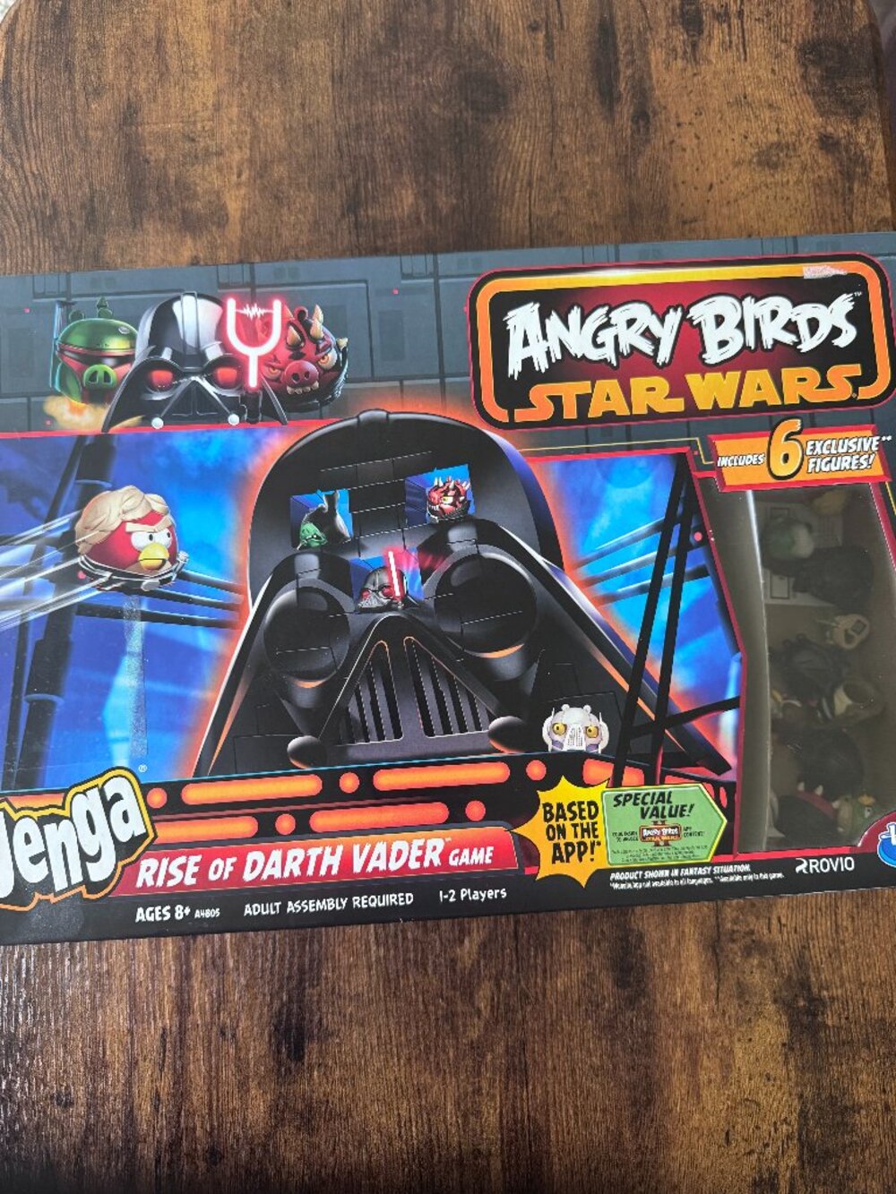 ANGRY BIRDS STAR WARS RISE OF DARTH VADER JENGA GAME